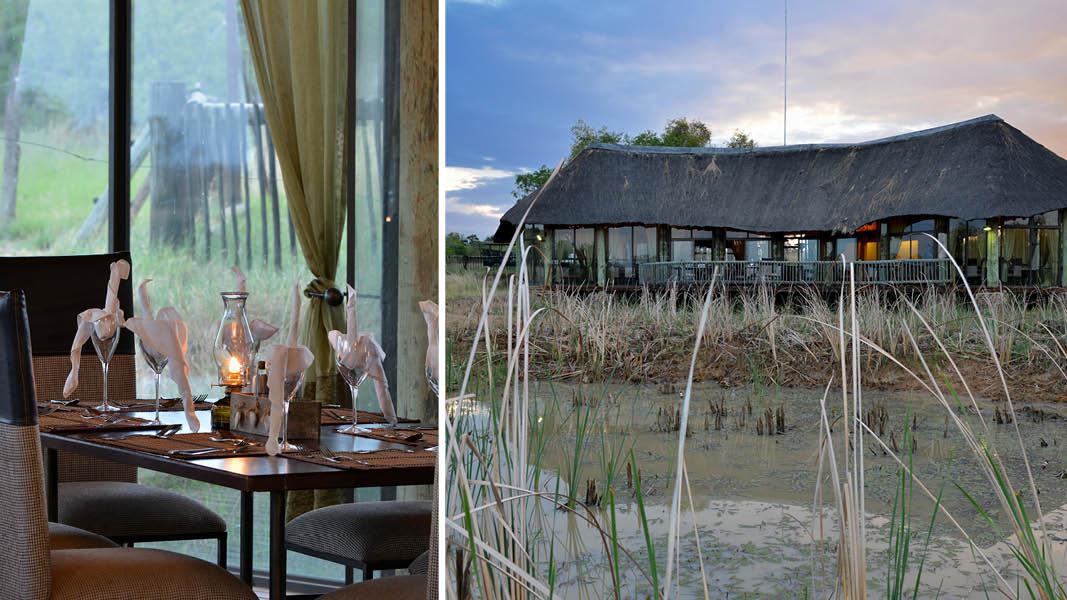 Restaurant p Mabula Game Lodge